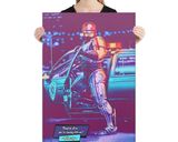 Robocop lifestyle mockup — Comic Strip Canvas