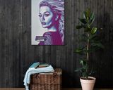 Rita Ora lifestyle mockup — Comic Strip Canvas