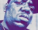 Notorious BIG — Comic Strip Canvas