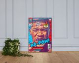 Anthony Joshua lifestyle mockup — Comic Strip Canvas