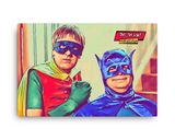 Only Fools & Horses lifestyle mockup — Comic Strip Canvas