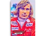 James Hunt lifestyle mockup — Comic Strip Canvas