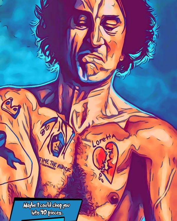 Cape Fear — Comic Strip Canvas