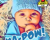 Personalised Comic Book Covers example — Comic Strip Canvas