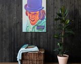 A Clockwork Orange lifestyle mockup — Comic Strip Canvas