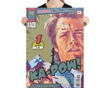 Harry Callahan lifestyle mockup — Comic Strip Canvas