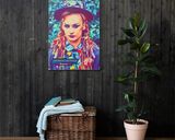 Boy George lifestyle mockup — Comic Strip Canvas