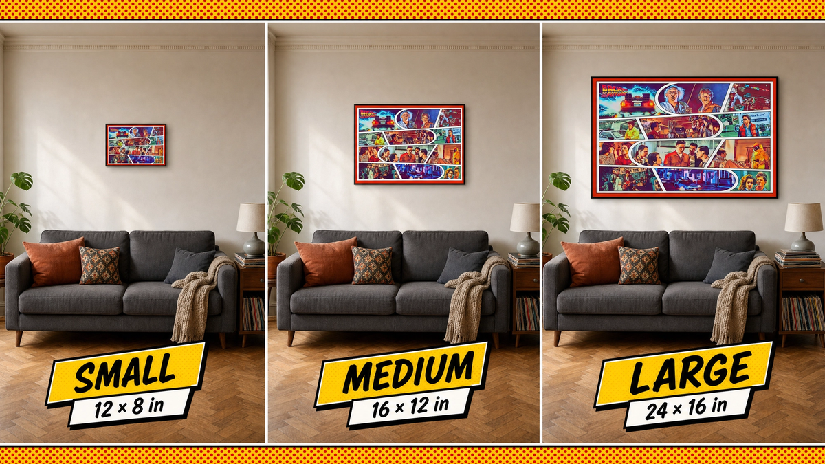 How to Choose the Right Size Canvas for Your Wall