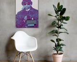 Eazy E lifestyle mockup — Comic Strip Canvas