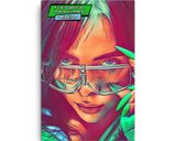 Billie Eilish lifestyle mockup — Comic Strip Canvas
