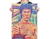 Bruce Lee lifestyle mockup — Comic Strip Canvas