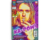 Kurt Cobain lifestyle mockup — Comic Strip Canvas