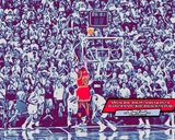 Michael Jordan — Comic Strip Canvas