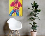 Lil Uzi Vert lifestyle mockup — Comic Strip Canvas