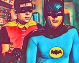 Batman&Robin — Comic Strip Canvas