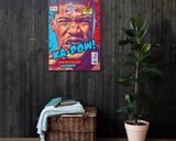 Anthony Joshua lifestyle mockup — Comic Strip Canvas