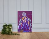 Kobe Bryant lifestyle mockup — Comic Strip Canvas