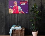 Thierry Henry lifestyle mockup — Comic Strip Canvas