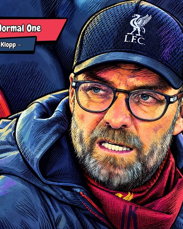 Jurgen Klopp — Comic Strip Canvas