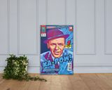 Frank Sinatra lifestyle mockup — Comic Strip Canvas