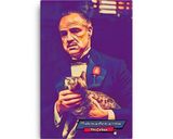 The Godfather lifestyle mockup — Comic Strip Canvas