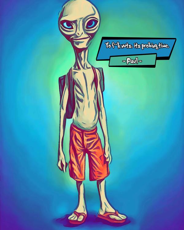 Paul — Comic Strip Canvas