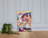 Kevin Keegan lifestyle mockup — Comic Strip Canvas