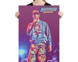 Travis Scott lifestyle mockup — Comic Strip Canvas