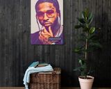 Pop Smoke lifestyle mockup — Comic Strip Canvas