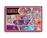 Scarface lifestyle mockup — Comic Strip Canvas