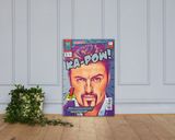 George Michael lifestyle mockup — Comic Strip Canvas