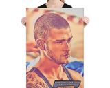 Justin Timberlake lifestyle mockup — Comic Strip Canvas