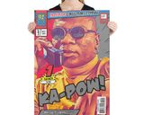 Marcellus Wallace lifestyle mockup — Comic Strip Canvas