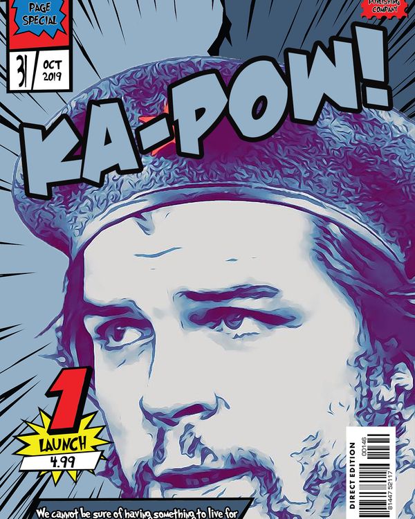 Che Guevera — Comic Strip Canvas