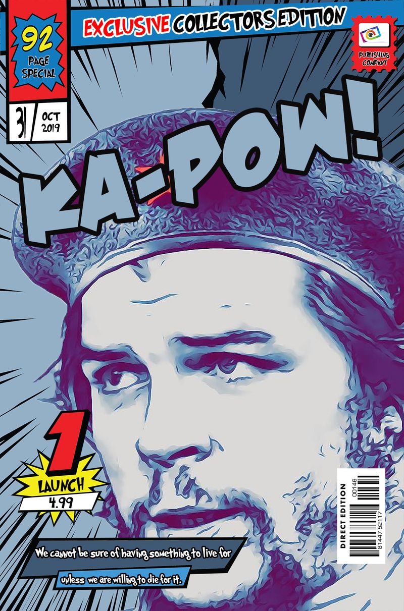 Che Guevera — Comic Strip Canvas