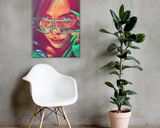 Billie Eilish lifestyle mockup — Comic Strip Canvas