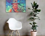 Indiana Jones lifestyle mockup — Comic Strip Canvas