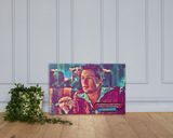 Tyler Durden lifestyle mockup — Comic Strip Canvas