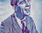 Norman Wisdom — Comic Strip Canvas