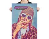 Kurt Cobain lifestyle mockup — Comic Strip Canvas