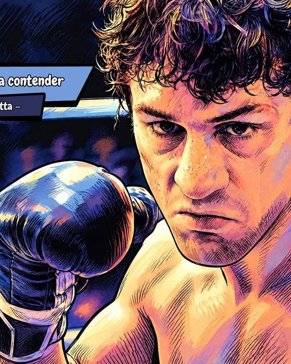 Raging Bull — Comic Strip Canvas