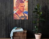 Justin Timberlake lifestyle mockup — Comic Strip Canvas