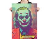 Joker 2019 lifestyle mockup — Comic Strip Canvas