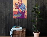 Jack Bauer lifestyle mockup — Comic Strip Canvas