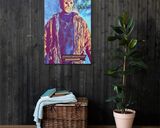Jason Vorhees lifestyle mockup — Comic Strip Canvas