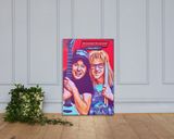 Waynes World lifestyle mockup — Comic Strip Canvas