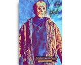 Jason Vorhees lifestyle mockup — Comic Strip Canvas