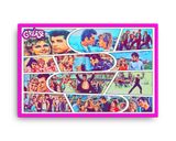 Grease lifestyle mockup — Comic Strip Canvas