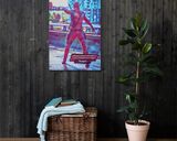 Deadpool lifestyle mockup — Comic Strip Canvas