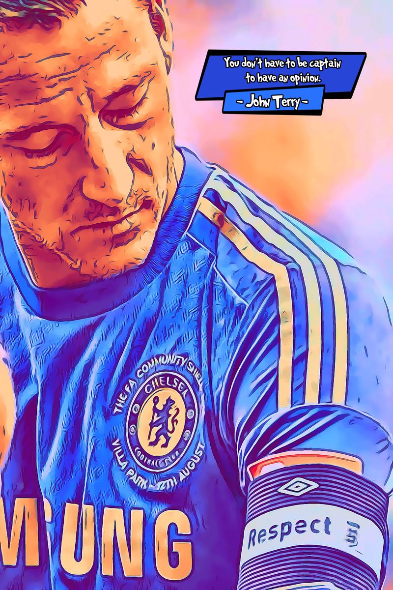 John Terry — Comic Strip Canvas